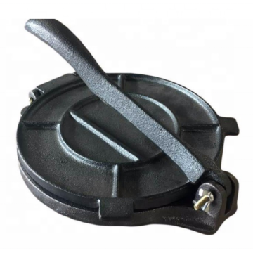 8Inch Pre-Seasoned - Cast Iron Tortilla Press